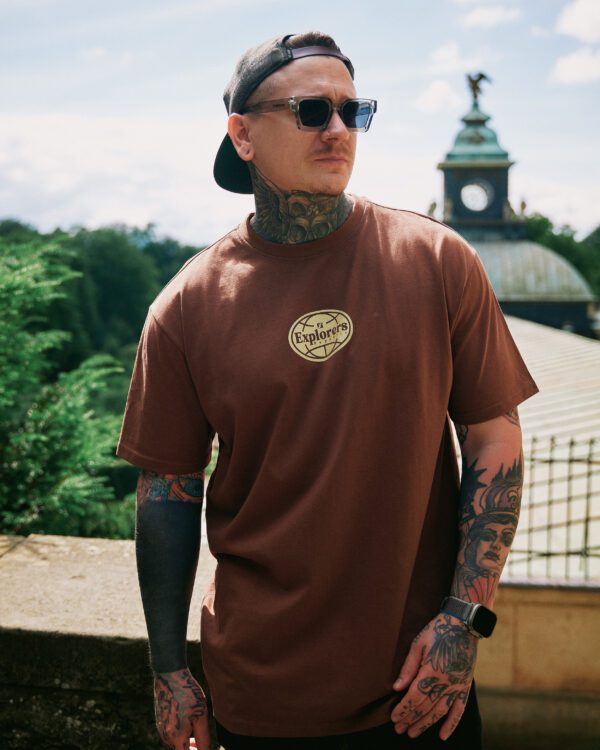 Worldwide Oversized Tee Explorers Republic