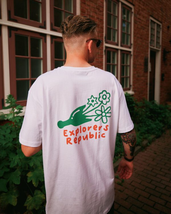 Bottled Oversize Tee Explorers Republic